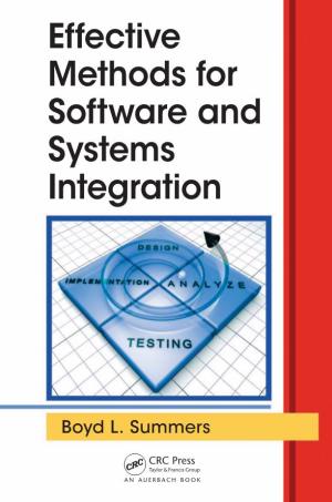 Effective Methods for Software and Systems Integration 90000 K13560 Effective Methods For