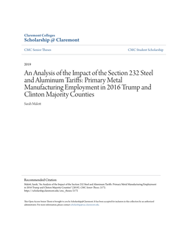 An Analysis of the Impact of the Section