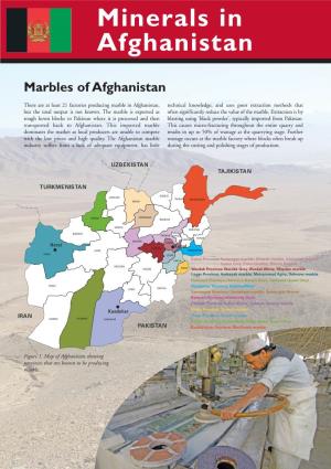 Minerals in Afghanistan