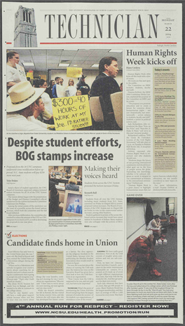 The Student Newspaper of North Carolina State University Since 1920