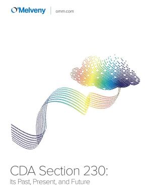 CDA Section 230