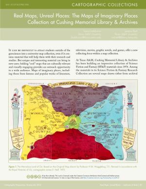 Real Maps, Unreal Places: the Maps of Imaginary Places Collection at Cushing Memorial Library & Archives