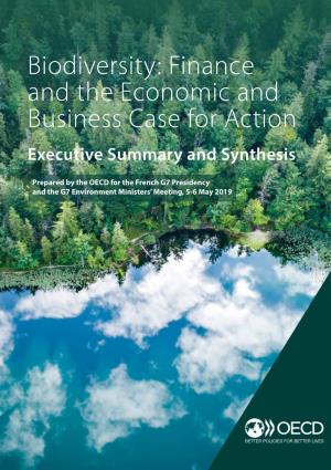 Biodiversity: Finance and the Economic and Business Case for Action Executive Summary and Synthesis