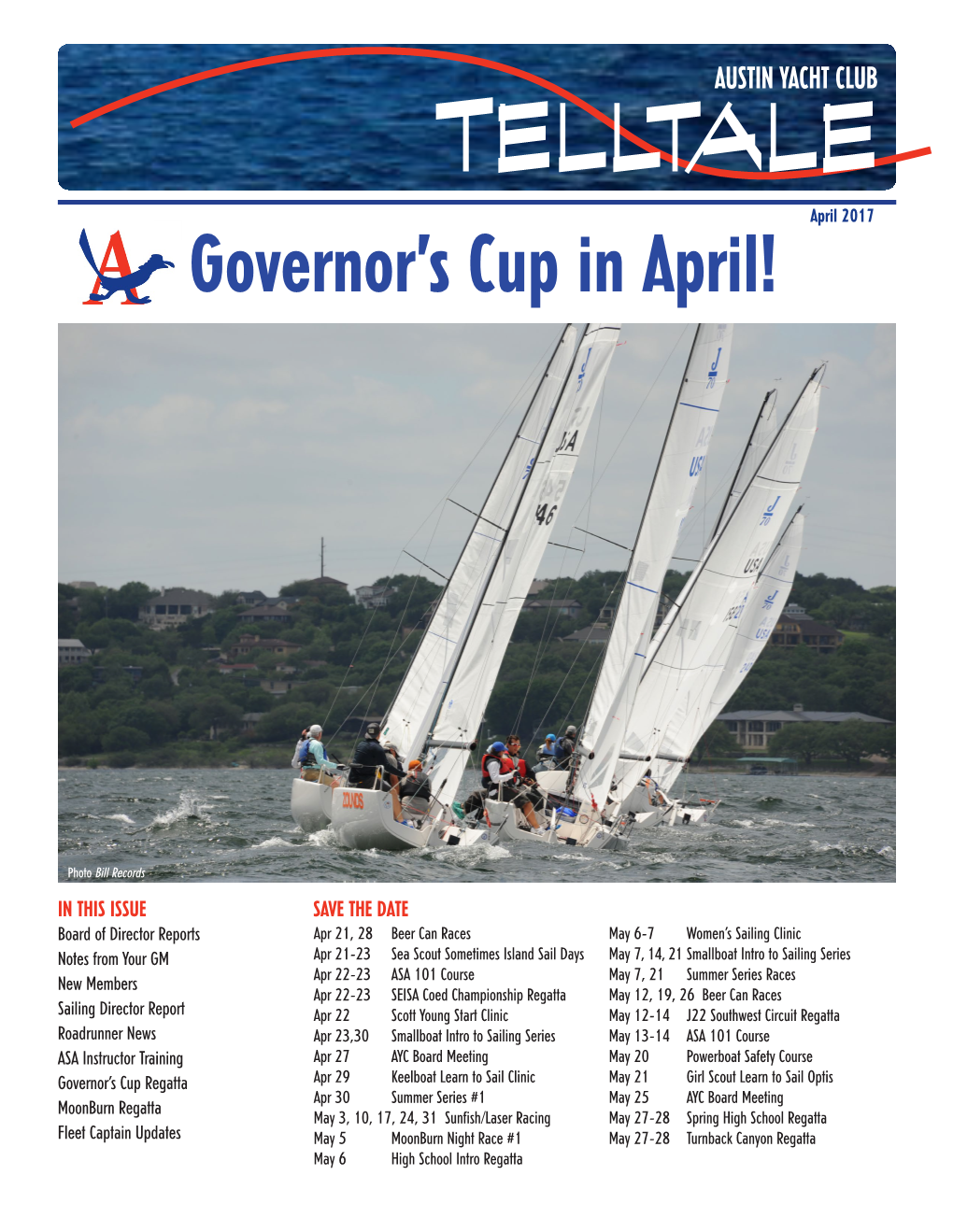 Governor's Cup in April!