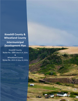 Kneehill County & Wheatland County Intermunicipal Development Plan