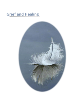 Grief and Healing Table of Contents