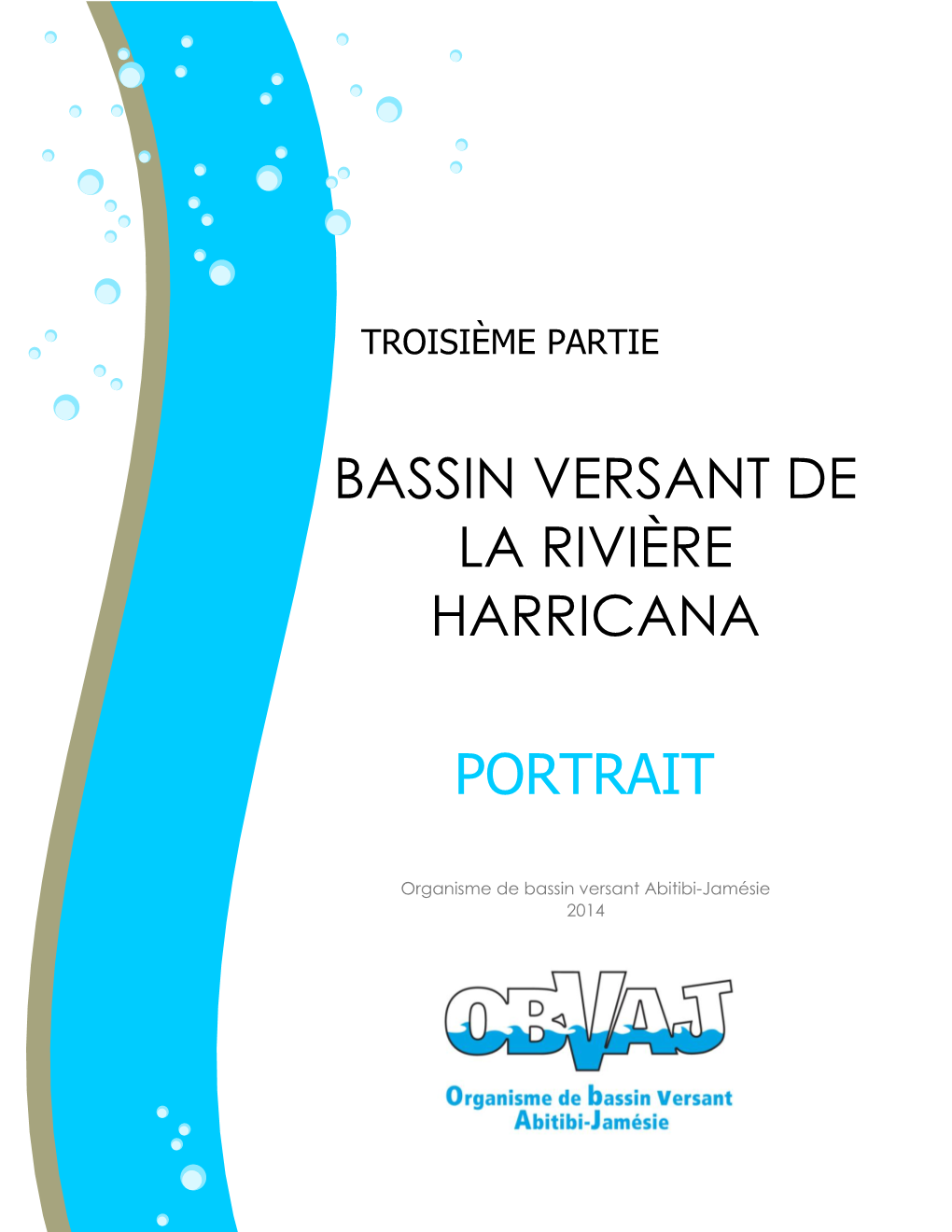 Bassin Versant De La Rivière Harricana Portrait