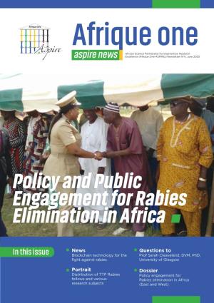 Policy and Public Engagement for Rabies Elimination in Africa