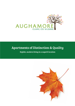 Apartments of Distinction & Quality