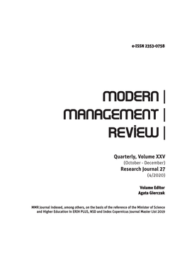 Modern | Management | Review |