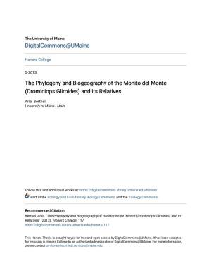 The Phylogeny and Biogeography of the Monito Del Monte (Dromiciops Gliroides) and Its Relatives