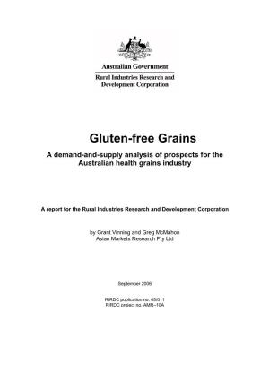 Gluten Free Grains