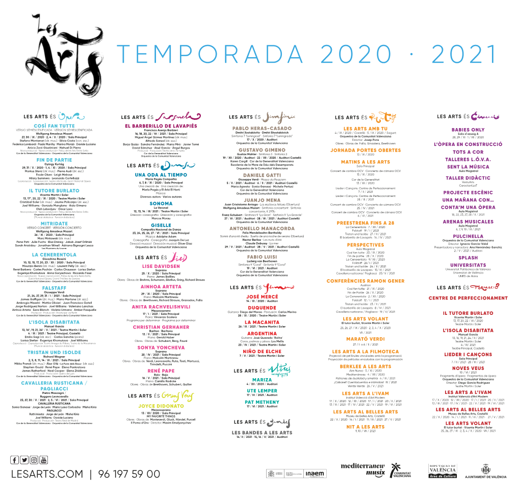 Temporada 2020 · 2021