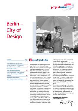 Berlin – City of Design
