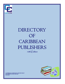 DIRECTORY of CARIBBEAN PUBLISHERS 10Th Edition