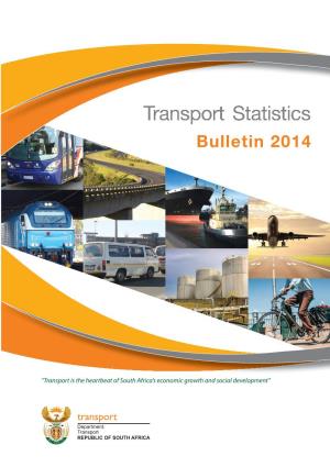 Transport Statistics Bulletin 2014
