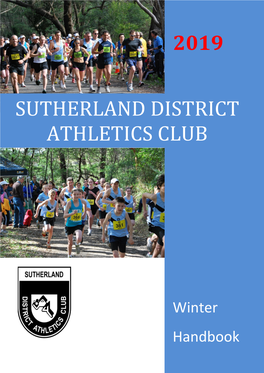 2019 Sutherland District Athletics Club