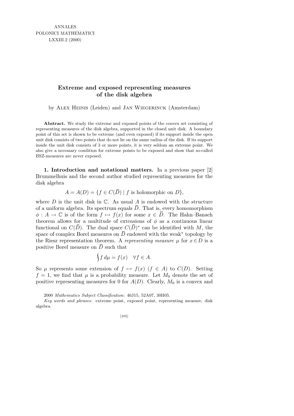 Extreme and Exposed Representing Measures of the Disk Algebra