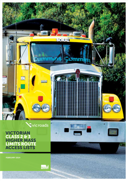 Victorian Class 2 & 3 Higher Mass Limits Route Access