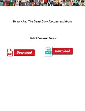 Beauty and the Beast Book Recommendations Joaquin