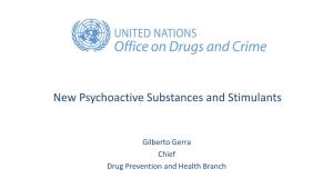 New Psychoactive Substances and Stimulants