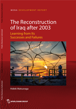 The Context for Iraq's Reconstruction