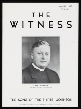 1937 the Witness, Vol. 21, No. 30. April 22, 1937