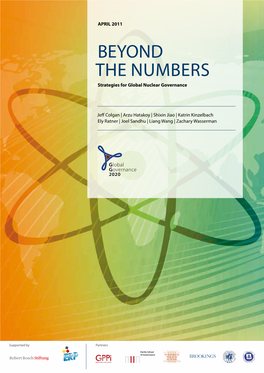 Beyond the Numbers. Strategies for Global Nuclear Governance