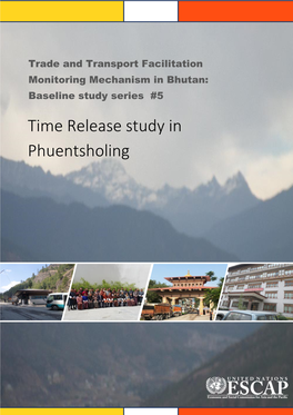 Time Release Study in Phuntsholing
