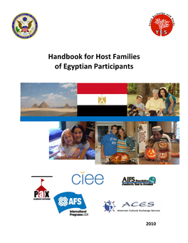 Handbook for Host Families of Egyptian Participants