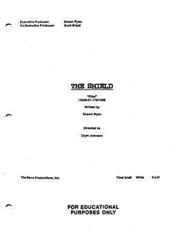 Screenplay-Shield-Pilot