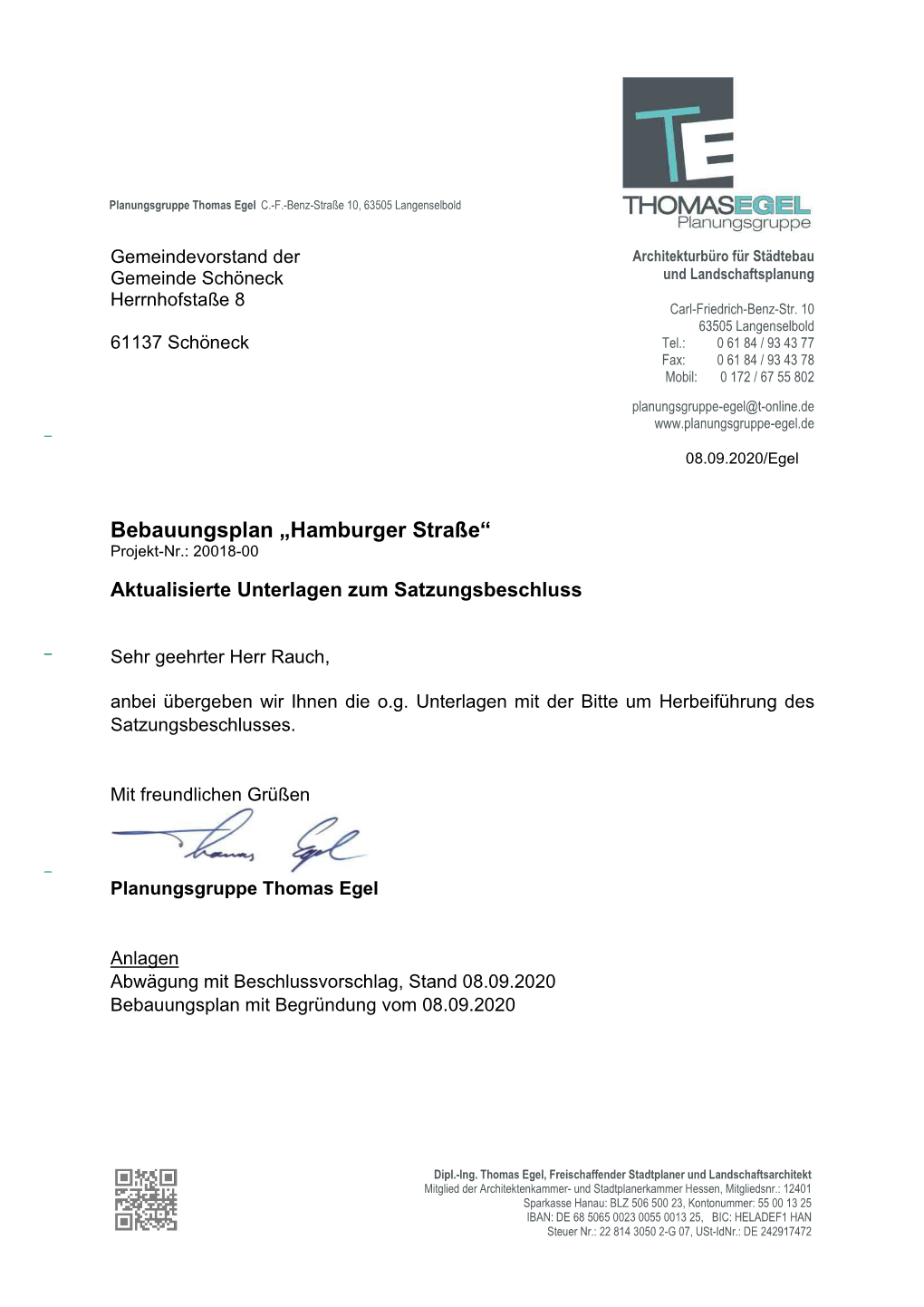 Bebauungsplan „Hamburger Straße“ Projekt-Nr.: 20018-00