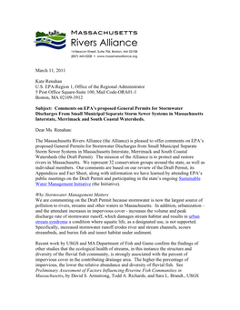 Massachusetts Rivers Alliance