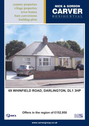 69 Whinfield Road, Darlington, Dl1 3Hp