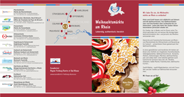 Weihnachtsmärkte Am Rhein