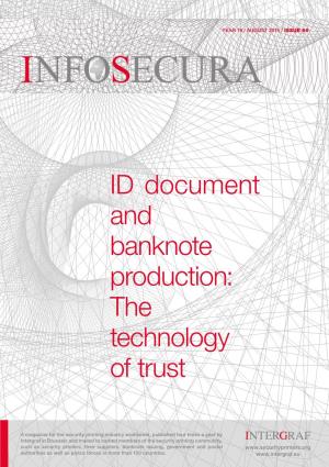 ID Document and Banknote Production: the Technology of Trust