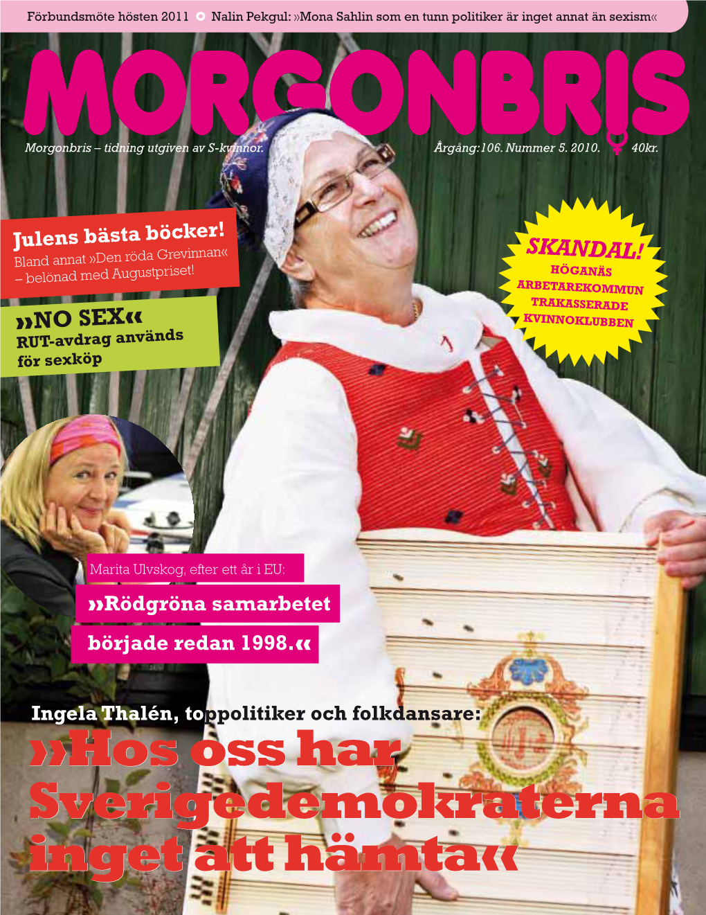 Ingela Thalén, Toppolitiker Och Folkdansare