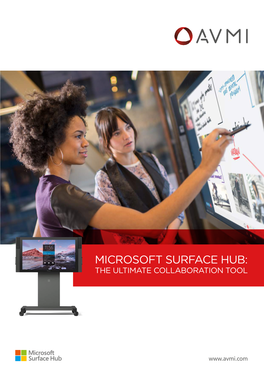 Microsoft Surface Hub: the Ultimate Collaboration Tool
