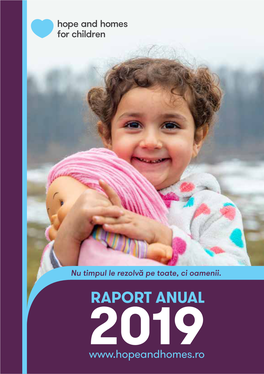 Raport Anual 2019 Am Îmbunătățit Viața a 57.000 De Copii