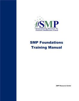 Smp Foundations Training Manual