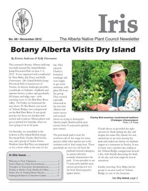 Botany Alberta Visits Dry Island