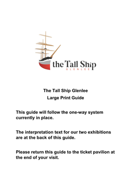 The Tall Ship Glenlee Large Print Guide This Guide Will Follow The