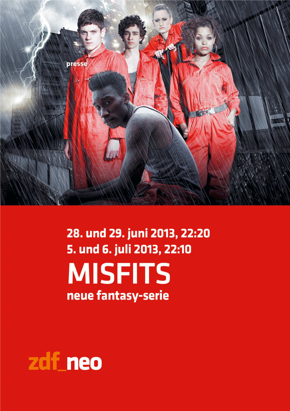 Misfits Neue Fantasy-Serie 28./29