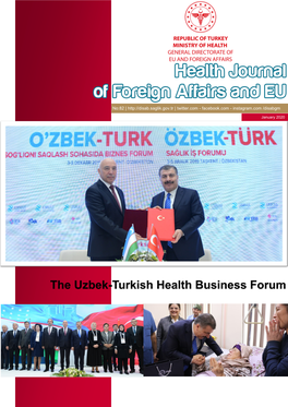 The Uzbek-Turkish Health Business Forum
