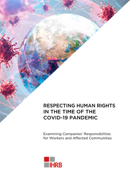 Respecting Human Rights in the Time of the Covid-19 Pandemic