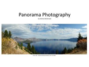 Panorama Photography by Andrew Mcdonald