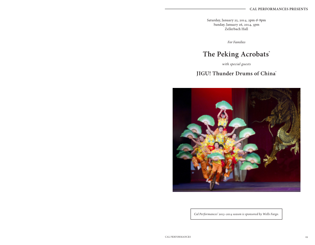 The Peking Acrobats®