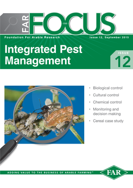 FAR Focus 12 Integrated Pest Management