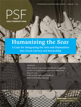 Humanizing the Seas a Case for Integrating the Arts and Humanities Into Ocean Literacy and Stewardship