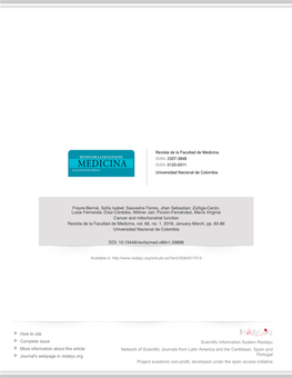 Cancer and Mitochondrial Function Revista De La Facultad De Medicina, Vol